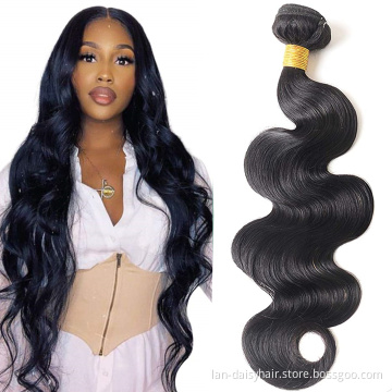 Peruvian Virgin Human Hair Bundles  Body Wave Bundles  Cheap Human Hair Extension
